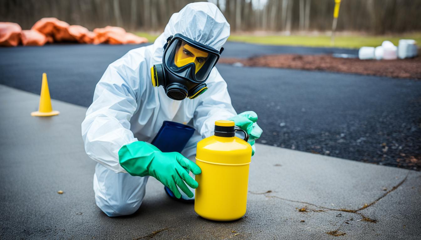 What is considered a biohazard cleanup?